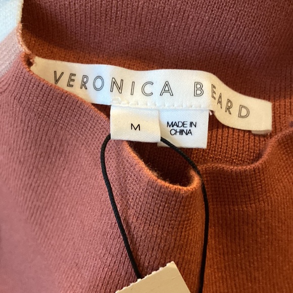 Veronica Beard Retha Sweater Wide Sleeve Mock Turtleneck Heavy Knit NWT - Picture 7 of 7